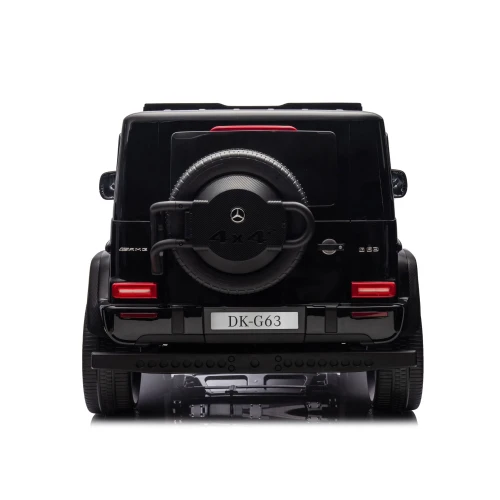 Samochód Mercedes G63 XXL 4x4 dla dzieci - czarny - tył.webp