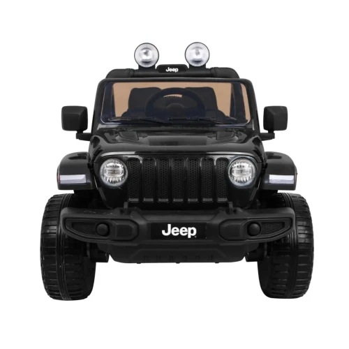 Czarne auto na akumulator dla 5 latka Jeep Wrangler Rubicon.webp