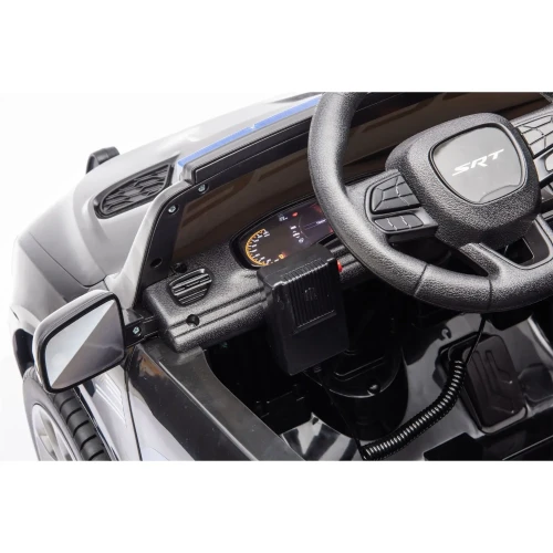 Dodge - samochód policyjny dla dzieci XB1138 - mikrofon i kierownica.webp
