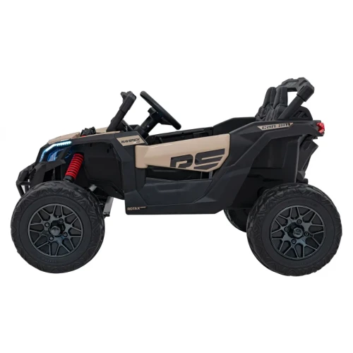 Czarne auto na akumulator dla 5 latka BUGGY ATV CAN-AM Maverick.webp