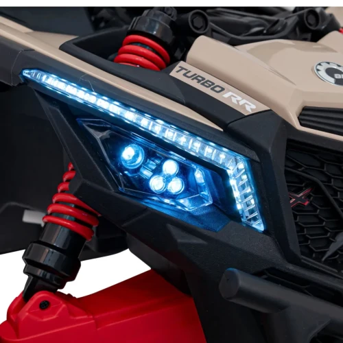 Czarne buggy dla dzieci BUGGY ATV CAN-AM Maverick.webp