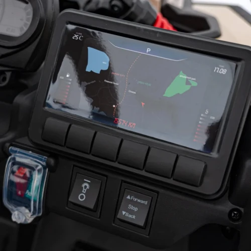 Czarny samochód elektryczny dla dzieci BUGGY ATV CAN-AM Maverick.webp