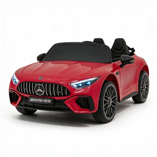 Czerwone autko na akumulator  Mercedes Benz AMG SL63.webp