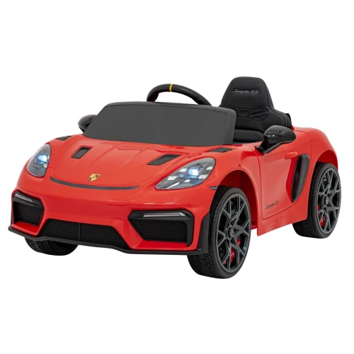 Porsche Spyder RS 718 - Kolor Czerwony - Licencjonowany Samochód na Akumulator