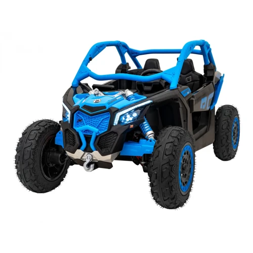  Buggy na Akumulator - CAN-AM Maverick Turbo RR STRONG - 2x320W, 2x24V/7-10Ah - Kolor Niebieski