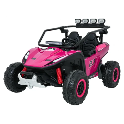 Buggy TURBO 23 na akumulator 4x200W,  24V/7Ah - Kolor Różowy