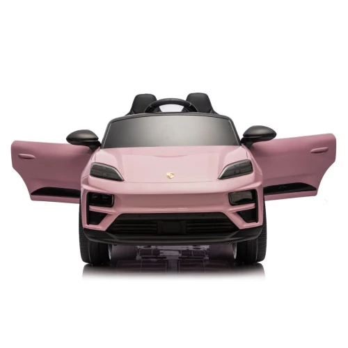 pojazd-porsche-macan-rozowy-dla-dzieci-przod-otwarte-drzwi.webp