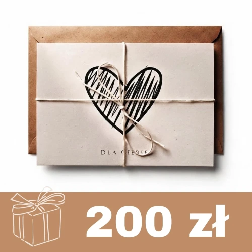 Bon podarunkowy - 200 zł