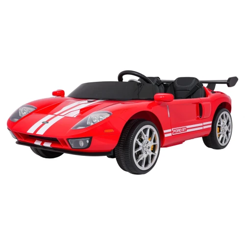 Ford GT - 24V/7Ah, 4x100W - Dwuosobowe Sportowe Autko Dla Dzieci - Kolor Czerwony