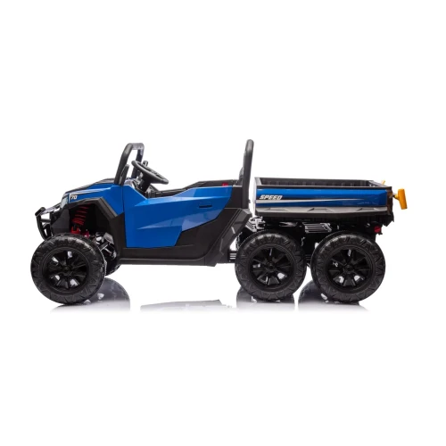 Farmer Truck X-POWER kolor niebieski - najwieksza wywrotka dla dzieci - widok z boku.webp