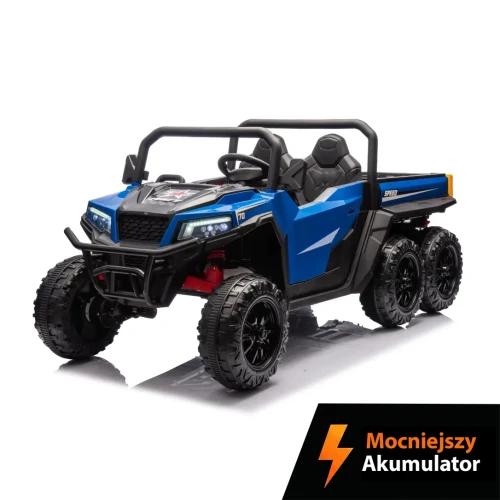 Farmer Truck X-POWER 4x200W 24V-10Ah XB1038A - Największa Wywrotka Dla Dzieci z powiekszonym akumulatorem - Kolor niebieski - HERKULES.webp