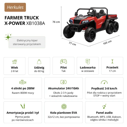 infografika_Farmer_Truck_X-POWER_ XB1038A_czerwony.webp