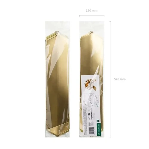 Kokarda złota prezentowa 30cm w opakowaniu.webp