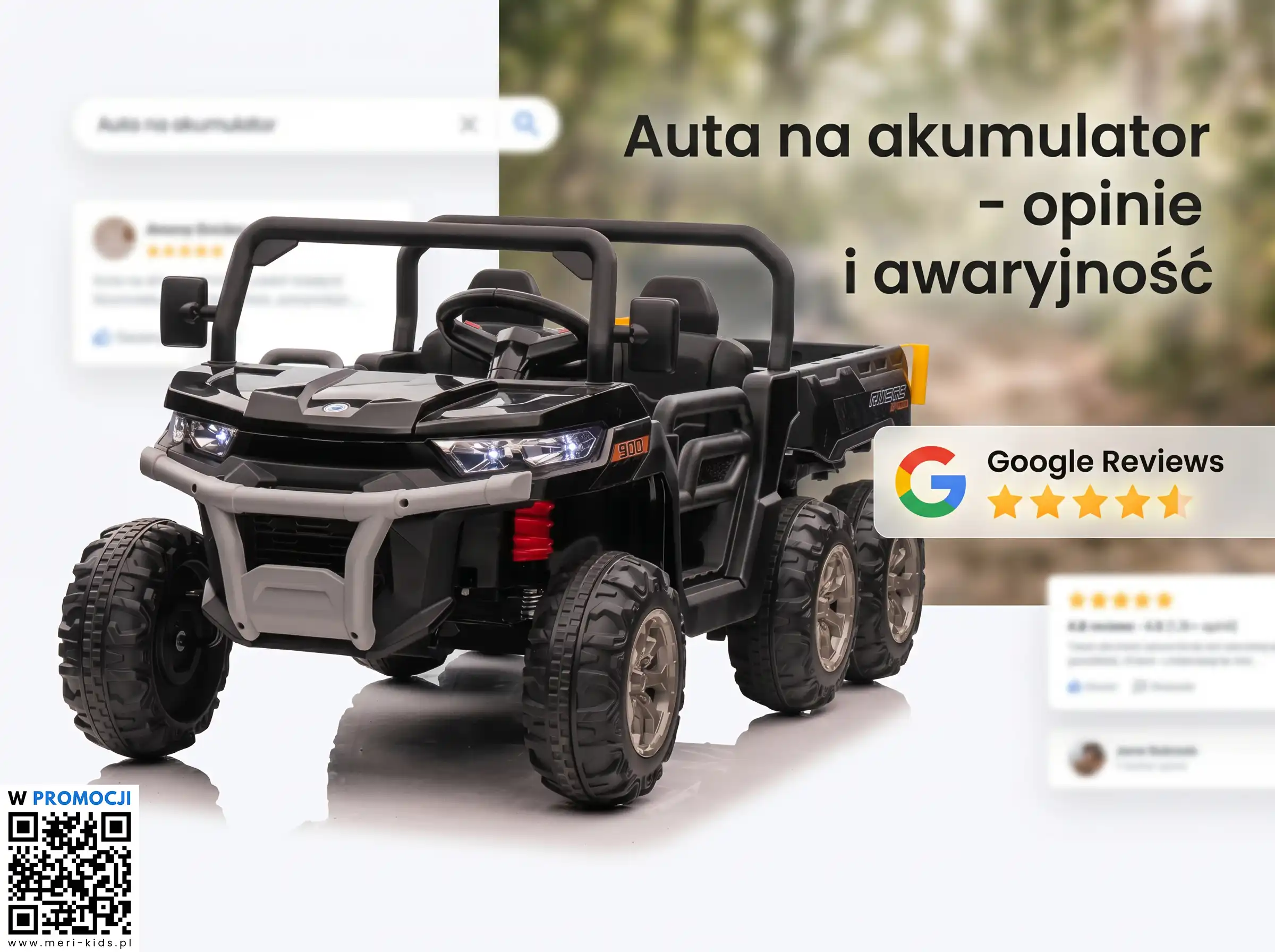 Autka na akumulator - opinie, awaryjność i jak o nie dbać