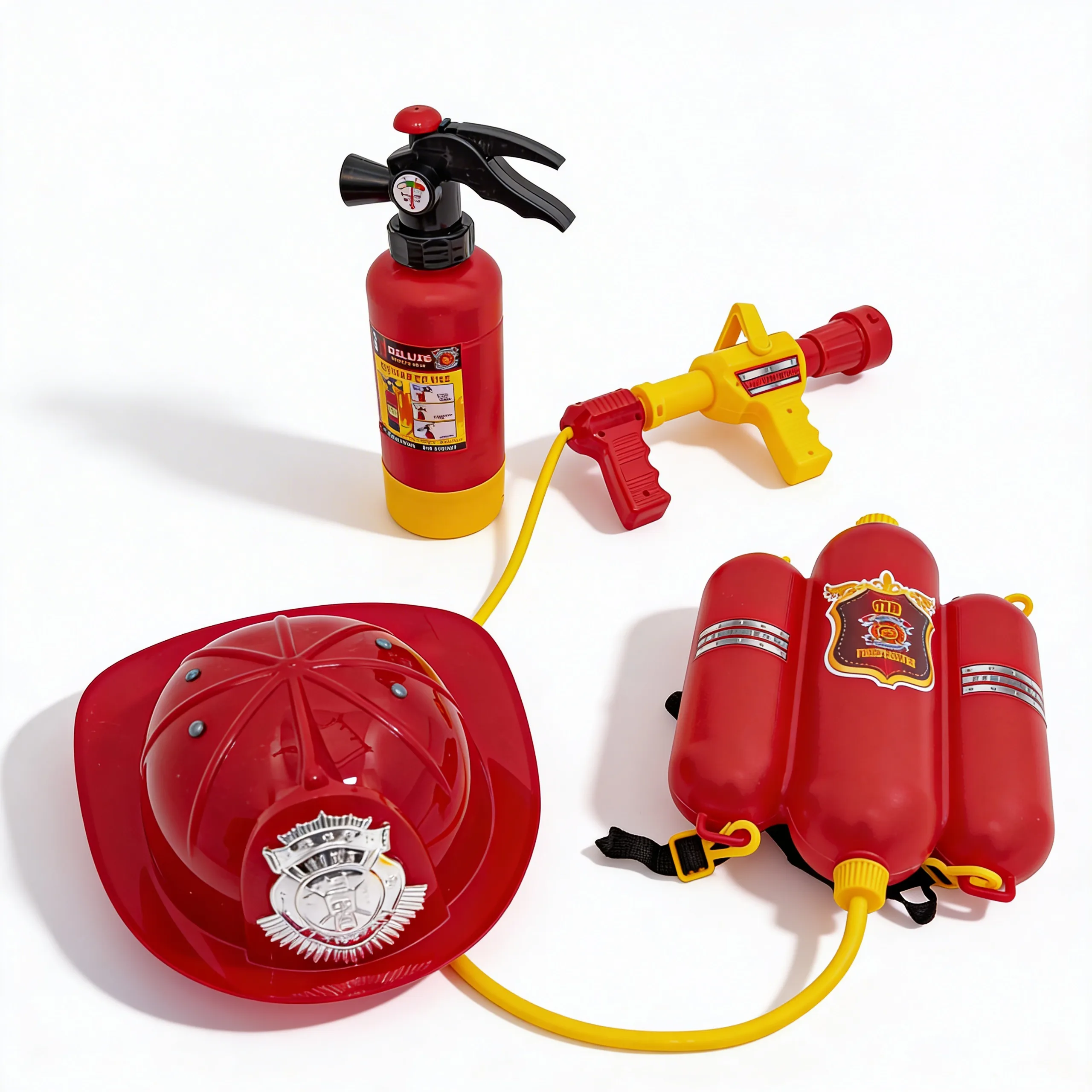 Straż pożarna dla dzieci na akumulator - zestaw dla małego strażaka