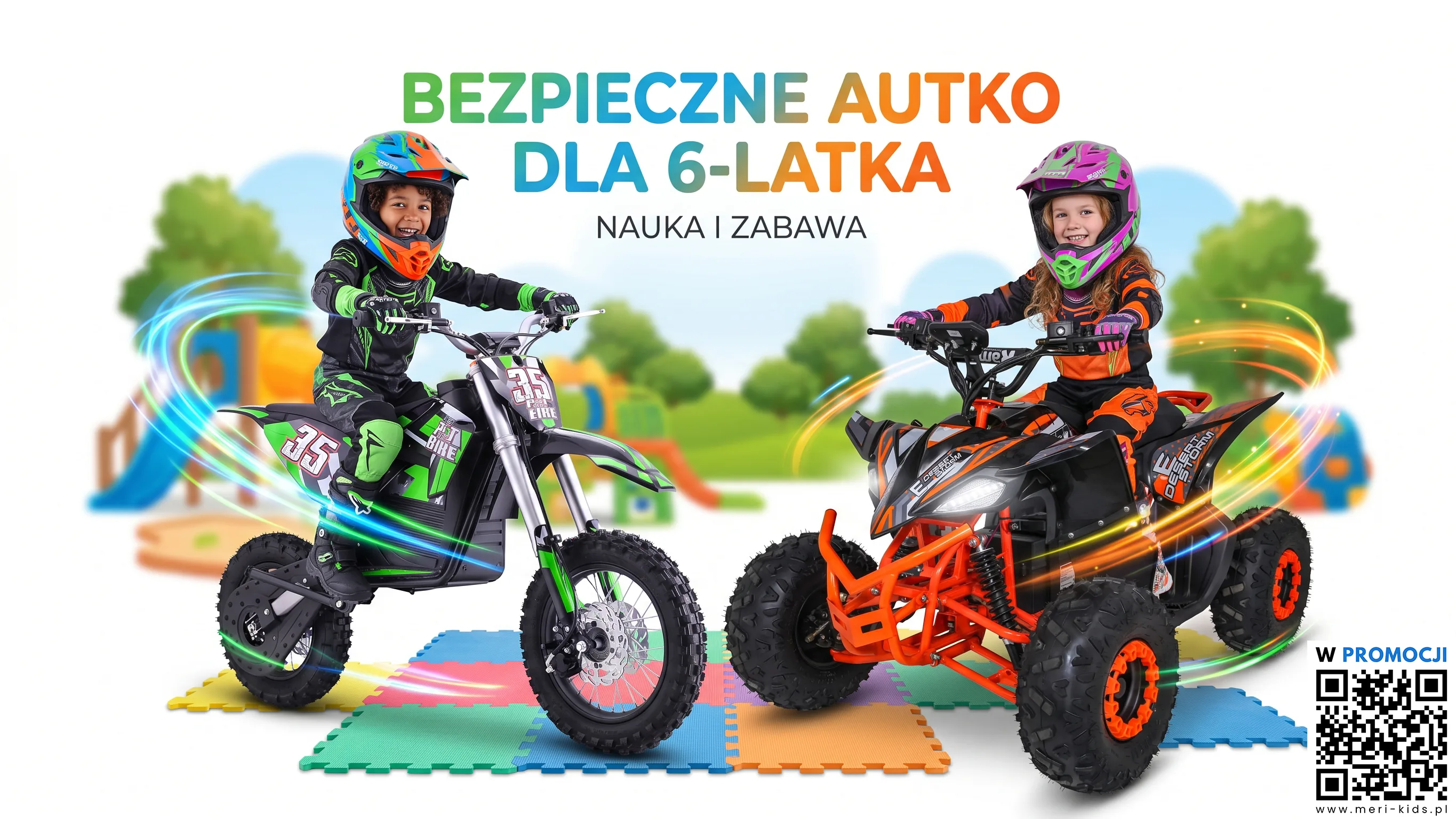 Bezpieczne auto elektryczne na akumulator dla 6-latka z pilotem - poradnik Meri-Kids