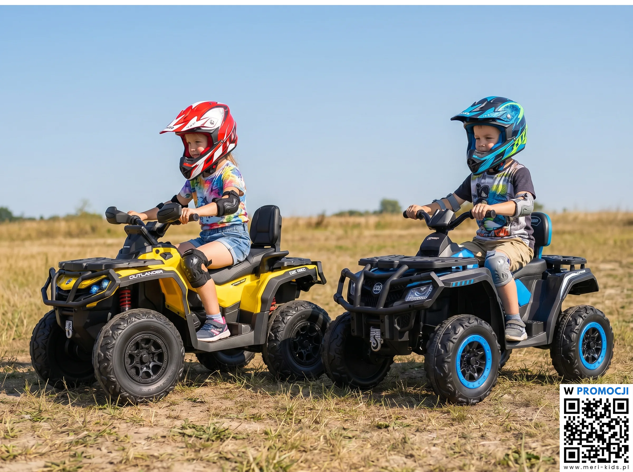 Quady elektryczne dla dzieci od producenta Meri-Kids
