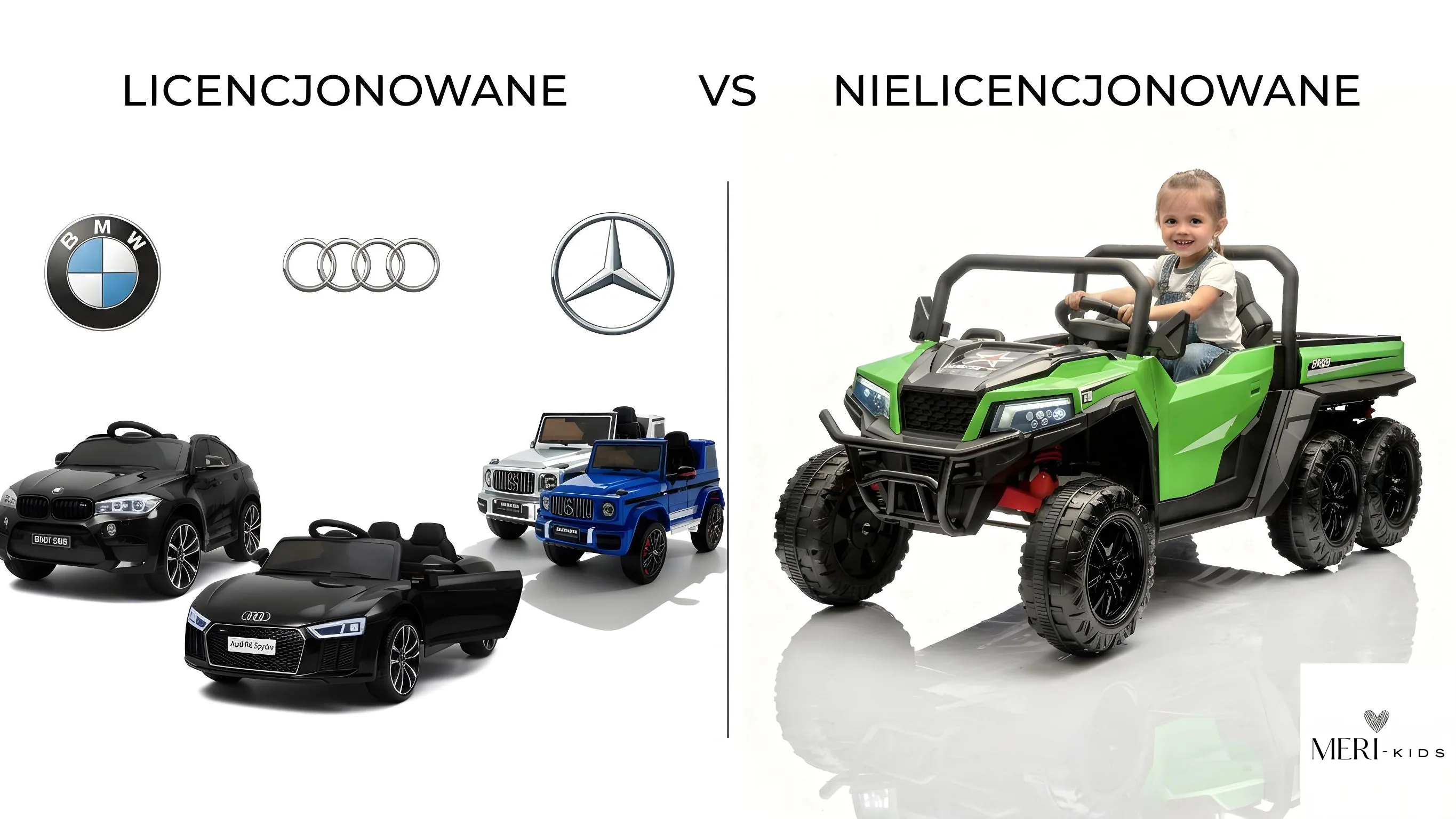 Licencjonowane vs nielicencjonowane autka na akumulator - porównanie elektrycznych pojazdów dla dzieci