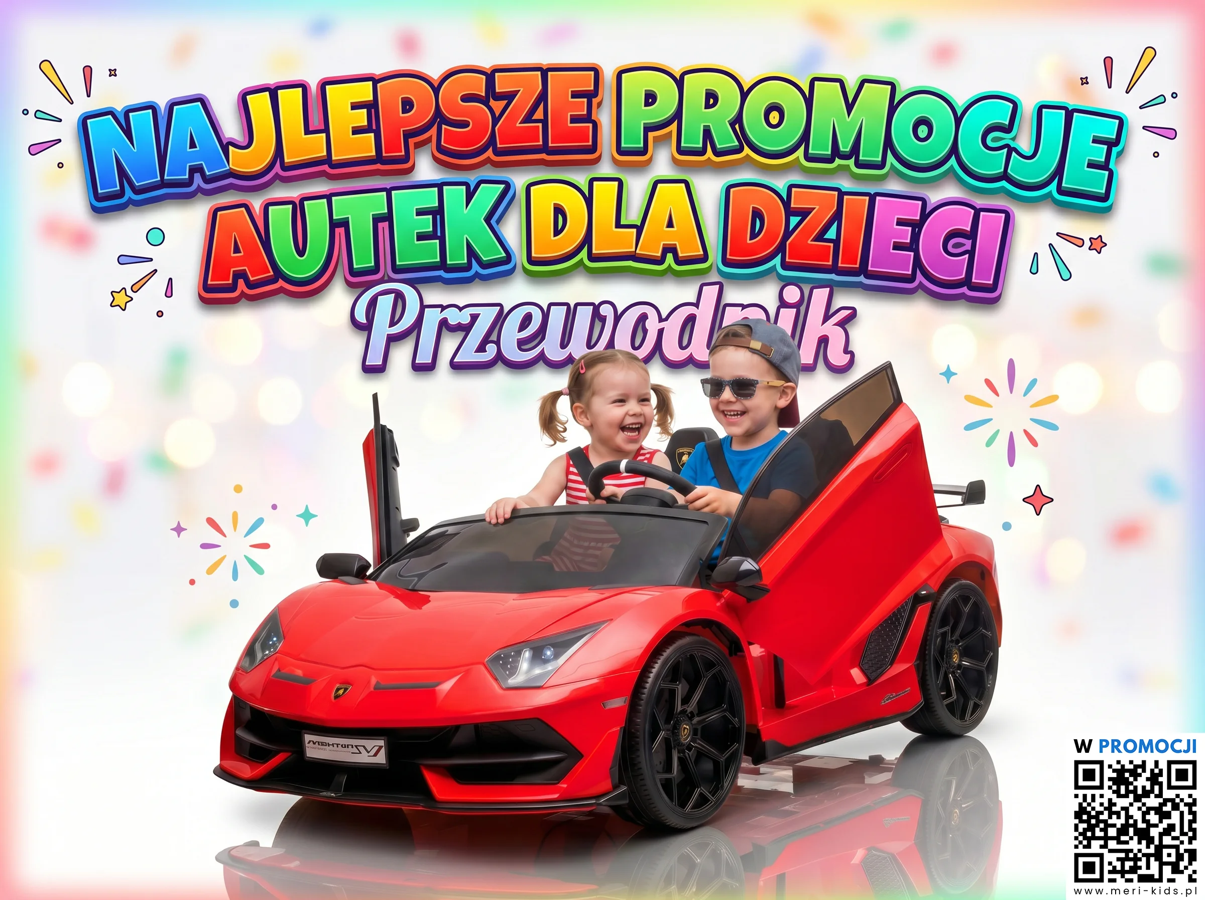 Najlepsze promocje i wyprzedaże samochodów elektrycznych dla dzieci