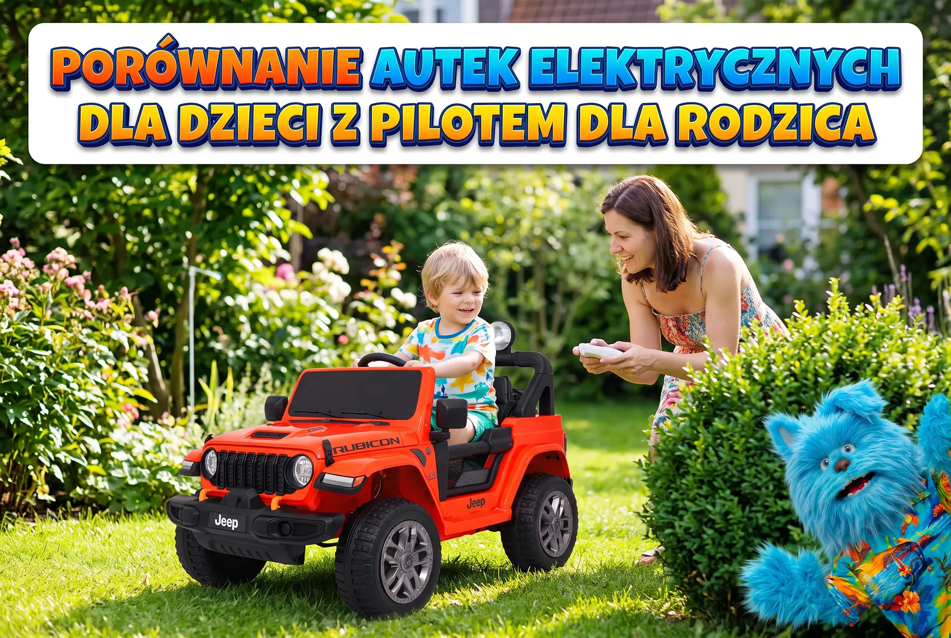 Porównanie autek elektrycznych dla dzieci z pilotem dla rodzica - Meri-Kids