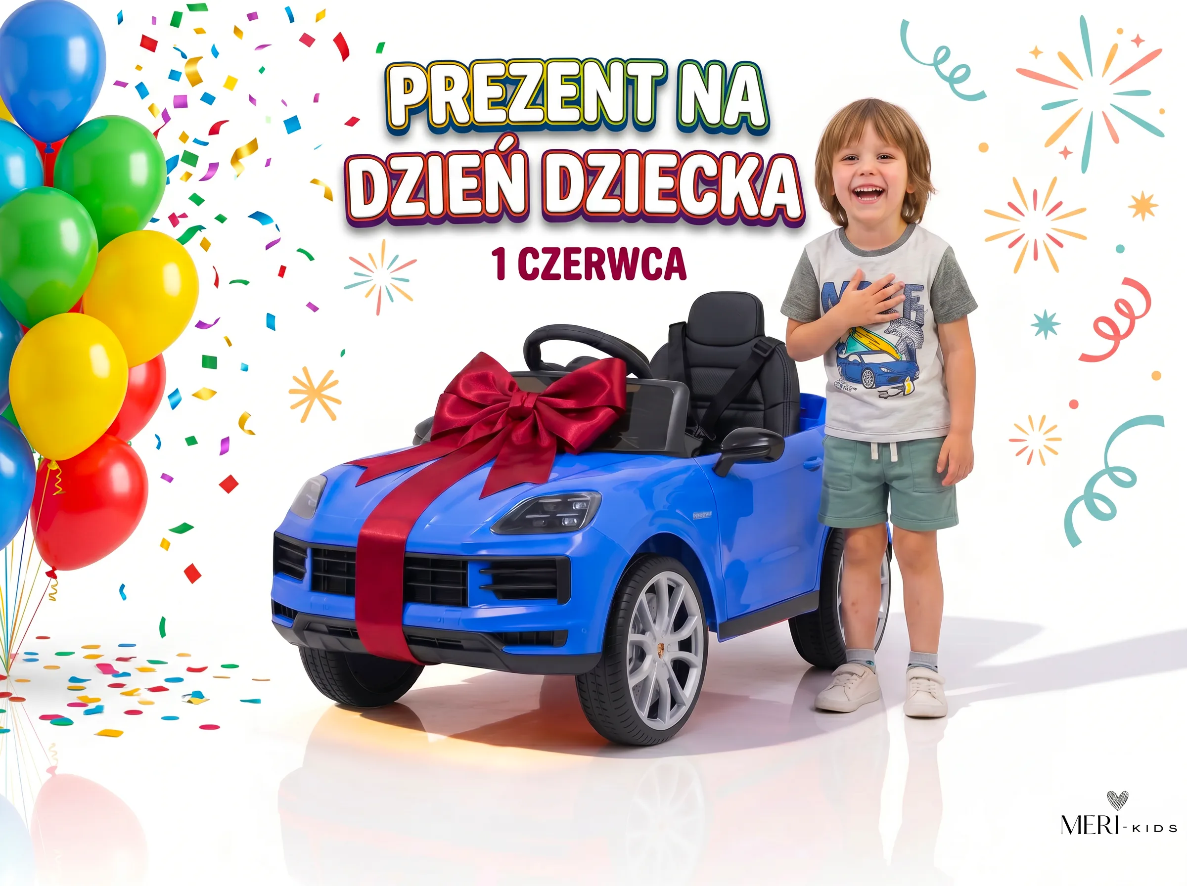 Jaki prezent na dzień dziecka w 2026 roku? Sprawdź dlaczego warto wybrać auto na akumulator
